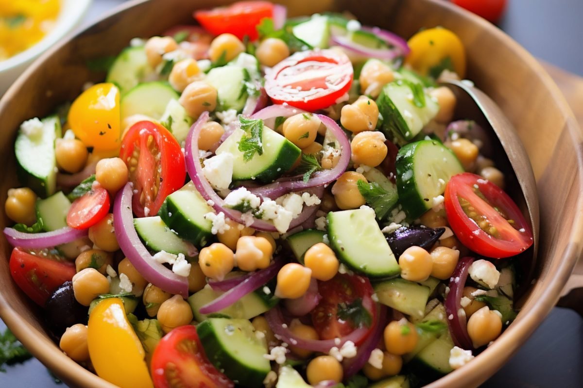 foodiesfeed.com mediterranean chickpea salad